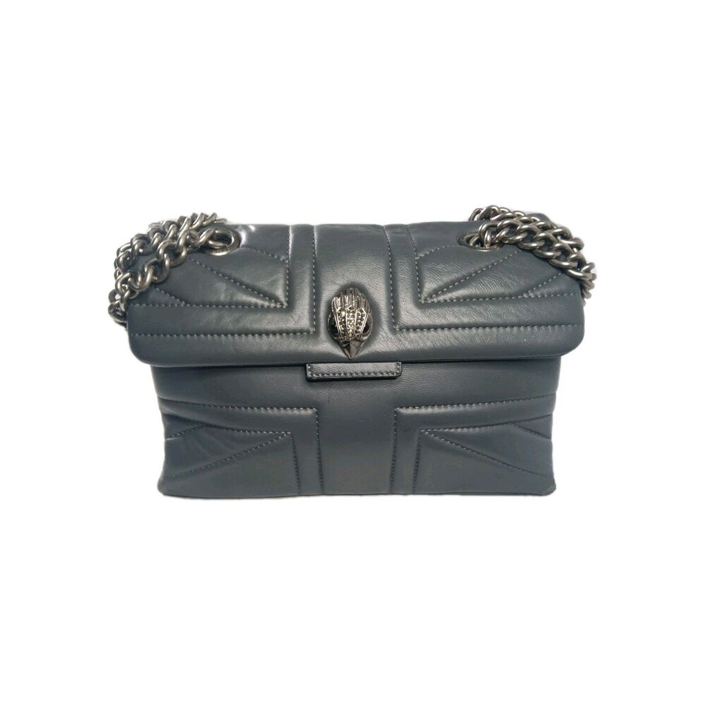 Kurt Geiger London Kensington shoulder Bag Medium Crossbody Bag Gray - Picture 3 of 12